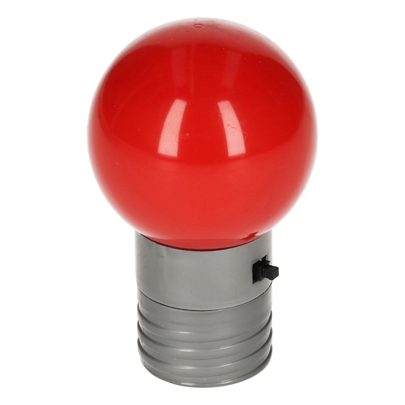 Rood magneet LED lampje 4,5 cm