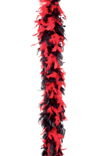 Verkleed Boa rood/zwart 180 cm
