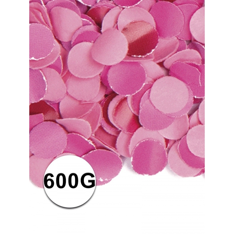 Roze confetti 600 gram