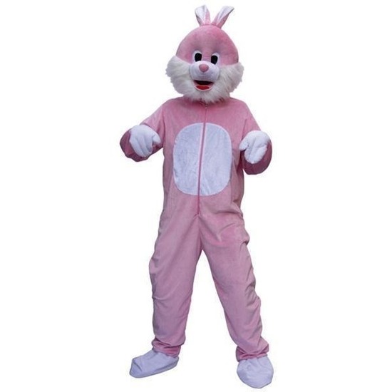 Roze konijnen kostuum