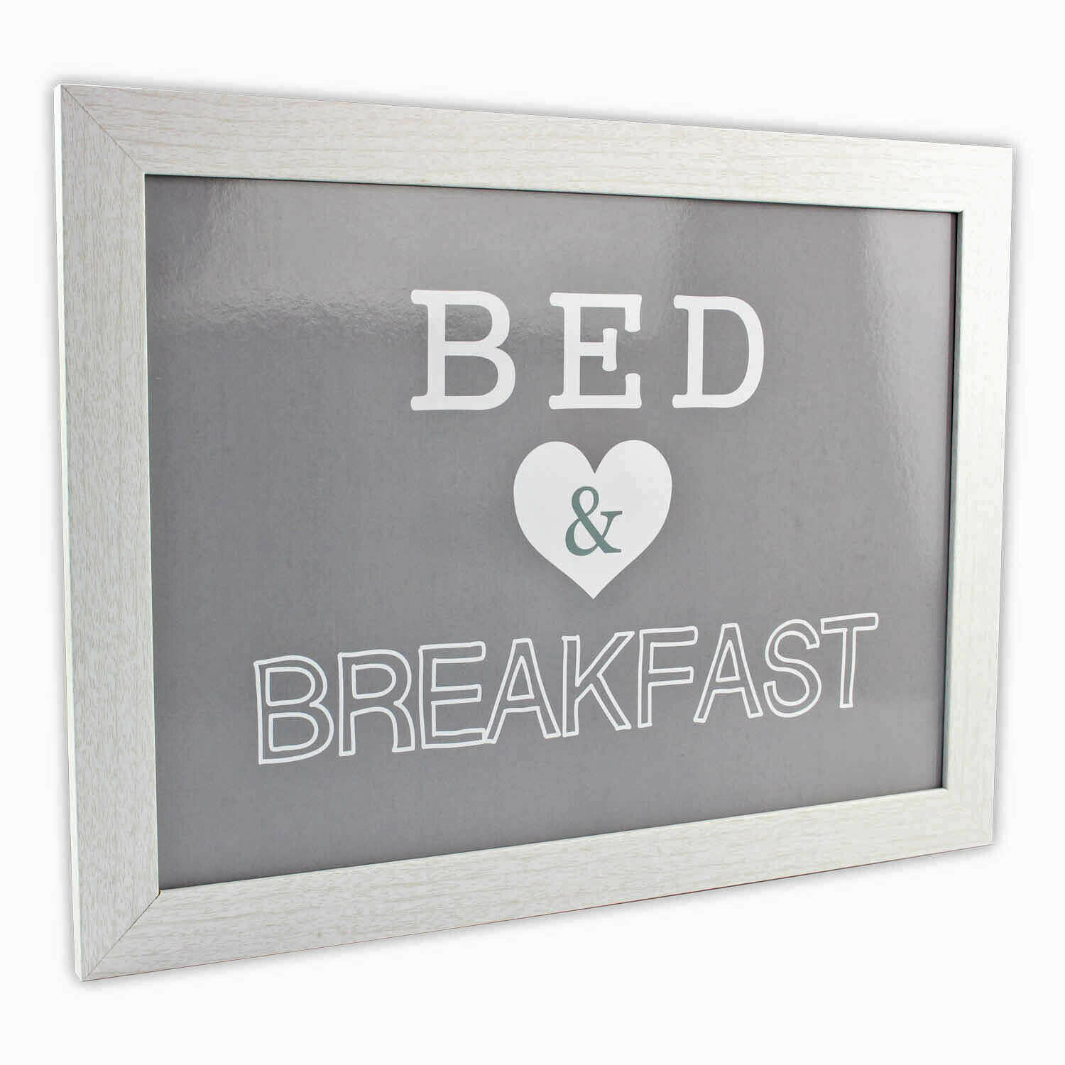 Schootkussen/laptray hart Bed and breakfast 43 x 33 cm