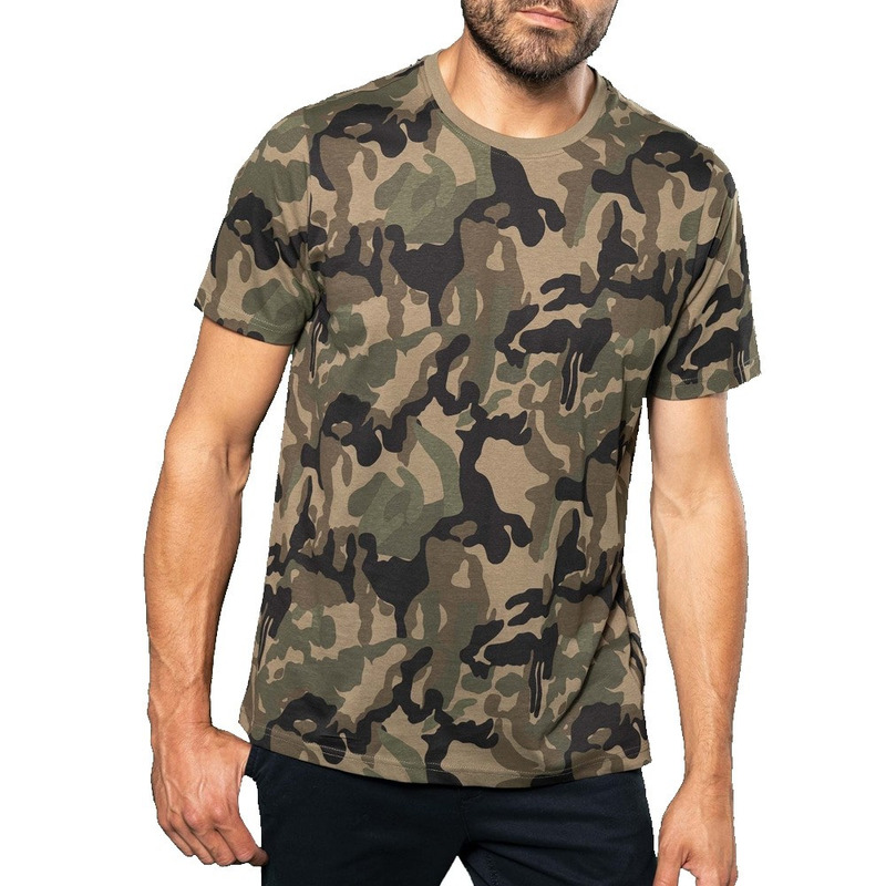 Soldaten - leger verkleedkleding camouflage shirt heren