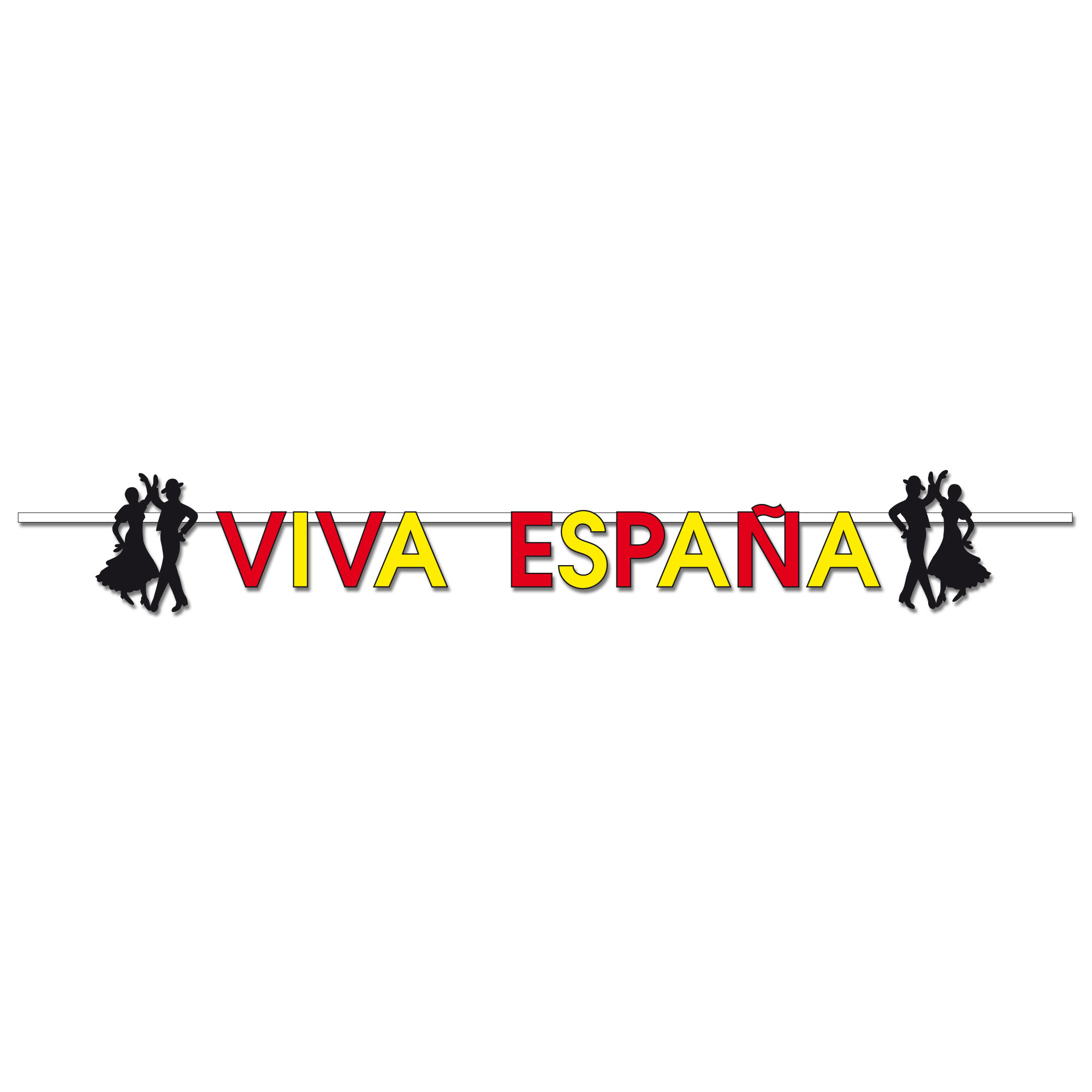 Spaanse letterslinger Viva España