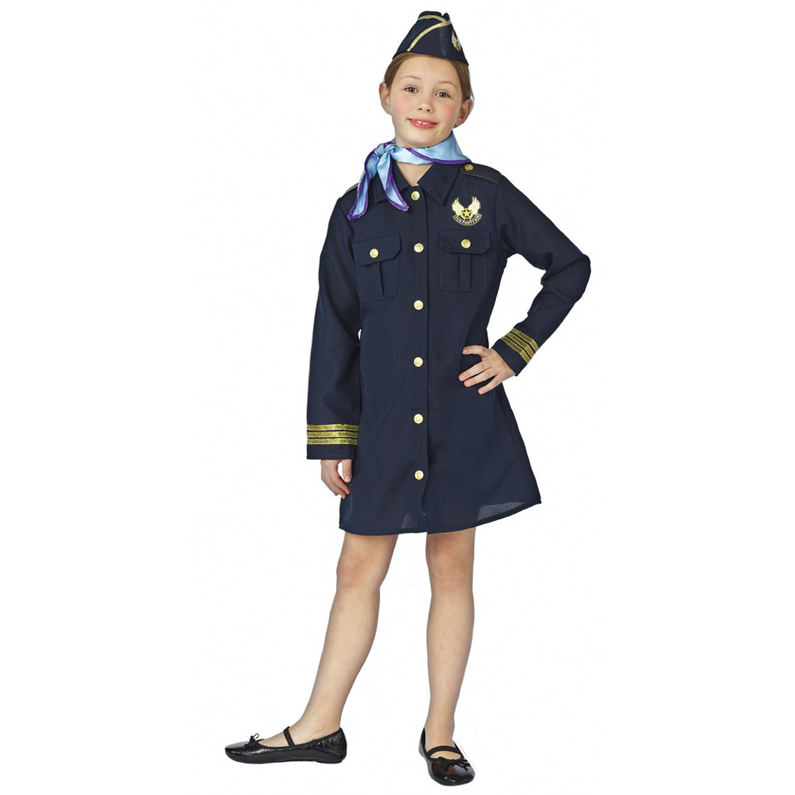 Stewardess kostuum voor meisjes