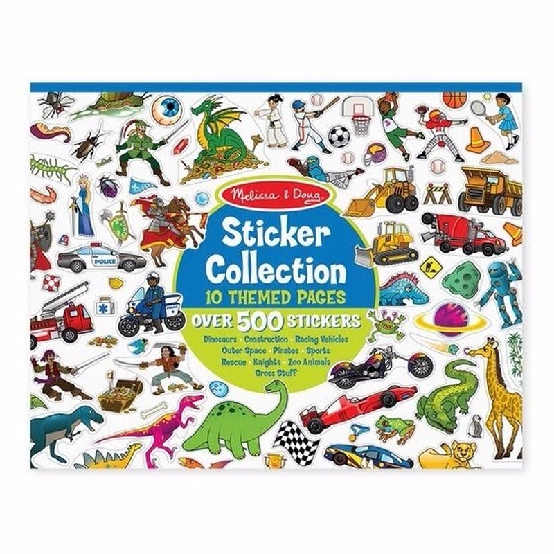 Sticker collectie 500 stuks