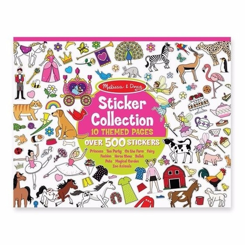 Sticker collectie meisjes 700 stuks