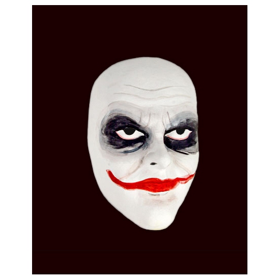 Theatraal wit masker Joker