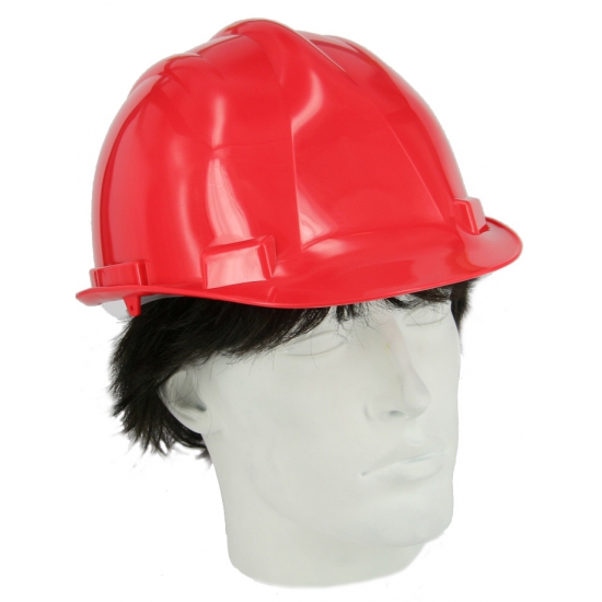 Veiligheids helm rood