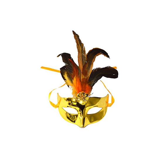 Venetiaanse masker goud metallic