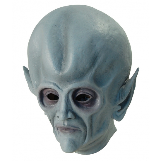 Verkleed Alien masker met jumbo hoofd