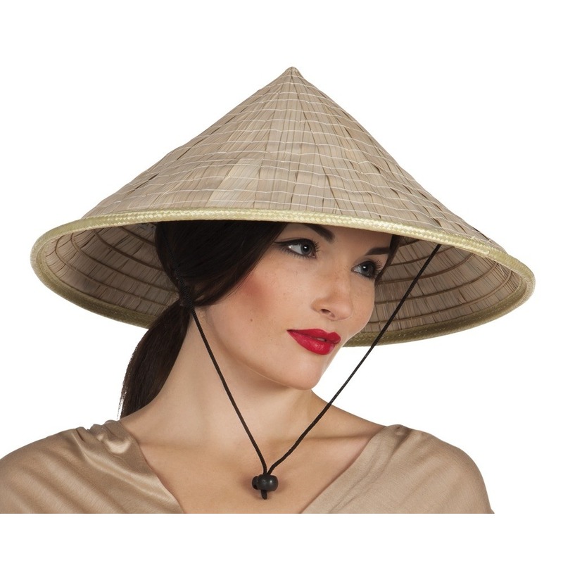 Verkleed Chinese stro hoed