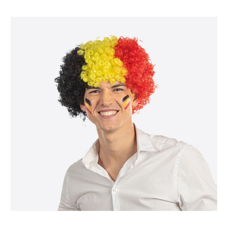 Verkleed Fan pruik Belgie of Duitsland