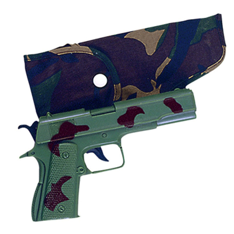 Verkleed Speelgoed camouflage pistool