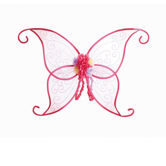 Verkleed Vlinder vleugels roze