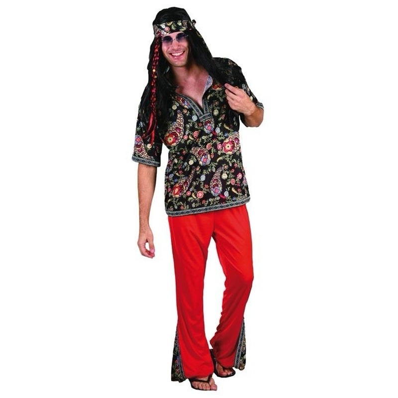 Verkleedkleding Heren verkleedkleding hippie