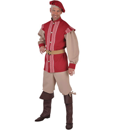 Verkleedkleding Middeleeuwse heren kleding