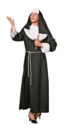 Verkleedkleding nonnen dames