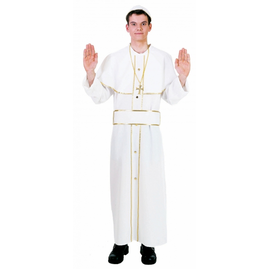 Verkleedkleding Paus kostuum