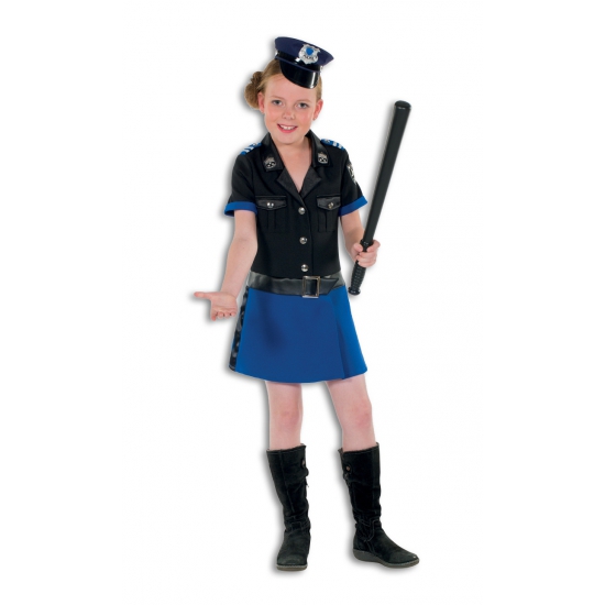 Verkleedkleding politie meisje