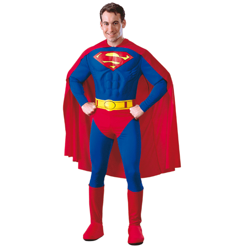 Verkleedkleding Superman kostuum voor volwassenen