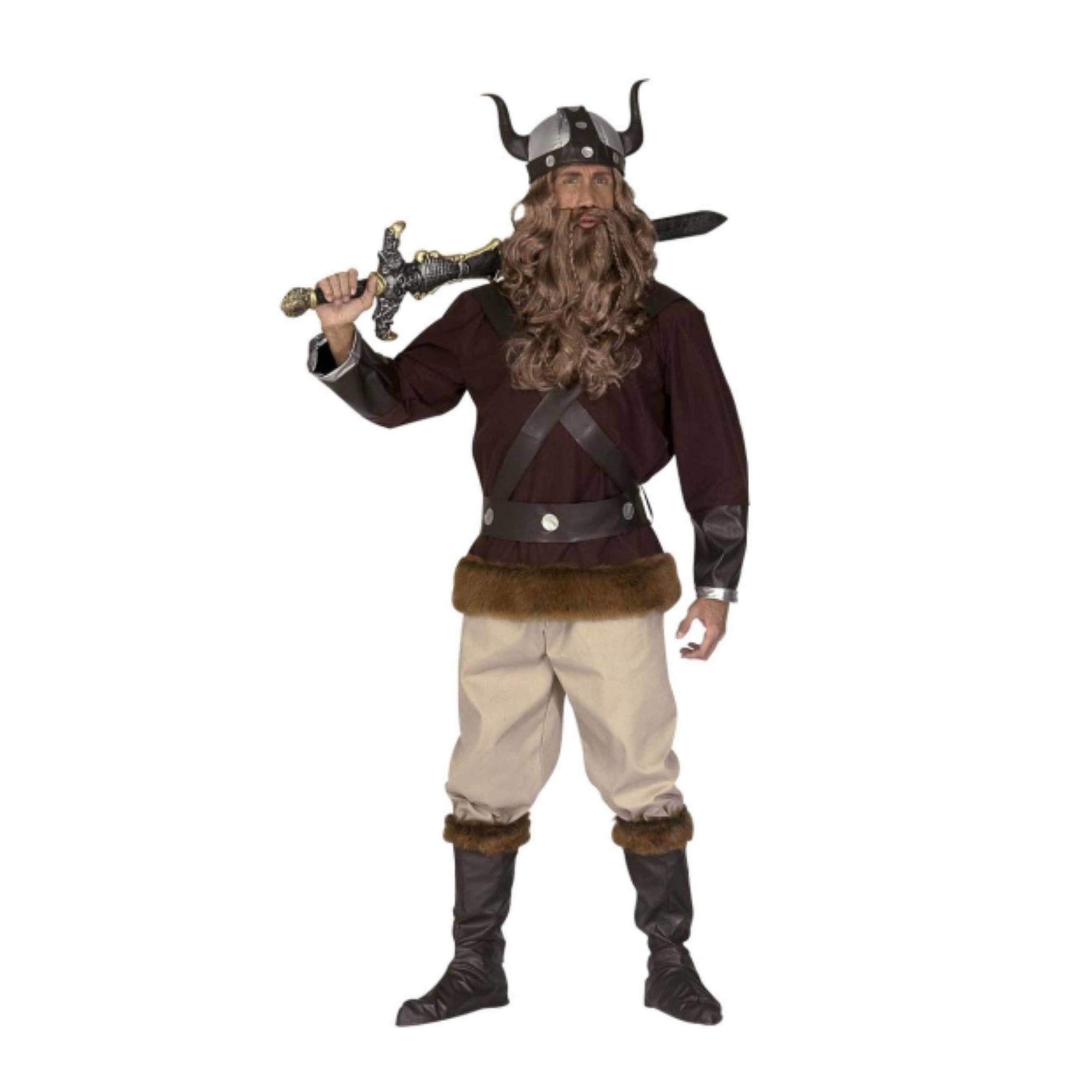 Verkleedkleding Viking kostuum voor heren
