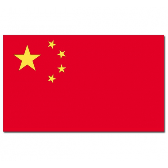 Vlag China 90 x 150 cm feestartikelen