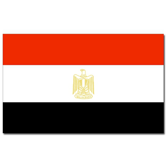 Vlag Egypte 90 x 150 cm feestartikelen