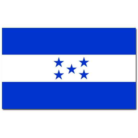 Vlag Honduras 90 x 150 cm feestartikelen
