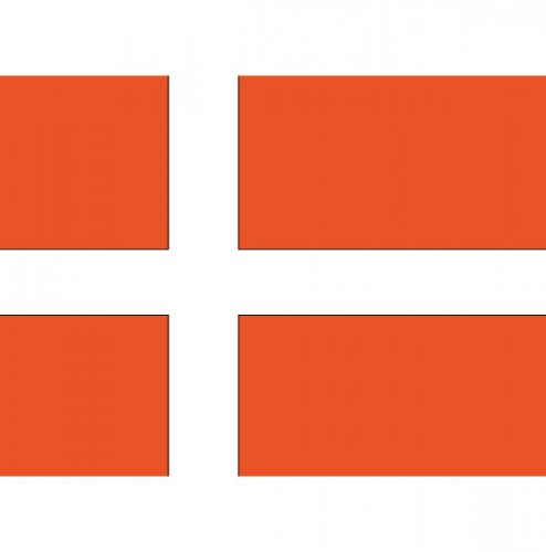 Voordelige Denemarken vlaggen stickers