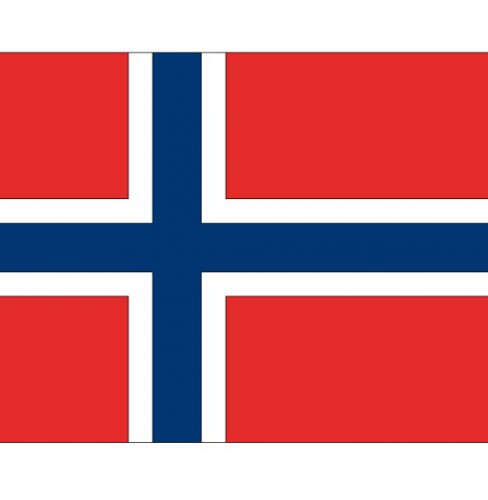 Voordelige Noorwegen vlaggen stickers