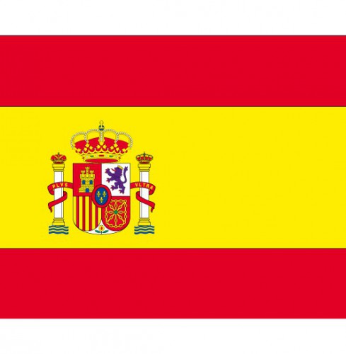 Voordelige Spanje vlaggen stickers