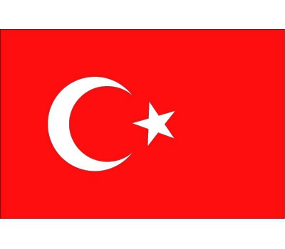 Voordelige Turkije vlaggen stickers