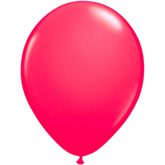 Zak ballonnen roze helium 50 stuks