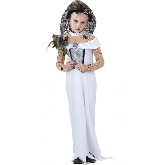 Zombie bruid kostuum voor meisjes
