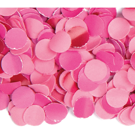 400 gram zwart en roze papier snippers confetti mix set feest versiering