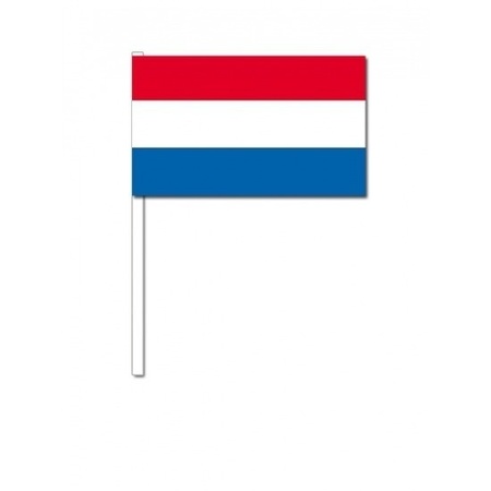 1000x Nederland zwaai vlaggetjes van papier