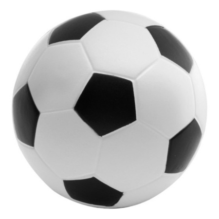 10x Anti-stressballen  voetbal 6,1 cm