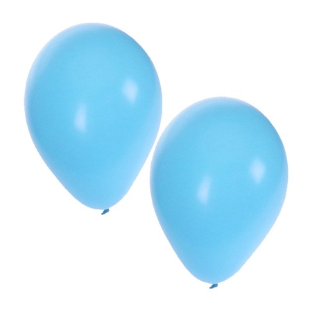 Helium tank with boy birth 50 balloons