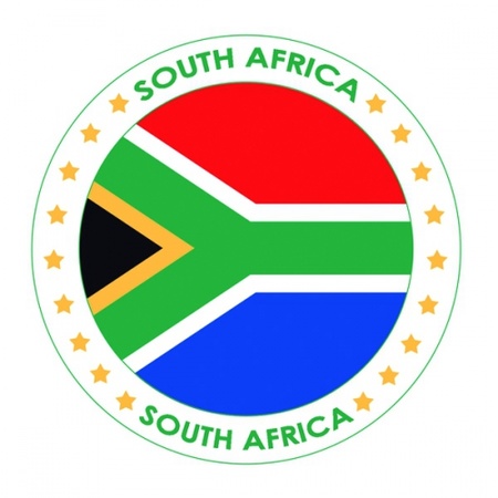 Bierviltjes van vlag Zuid-Afrika