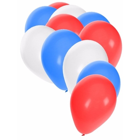 Ballonnen Amerika thema 30 stuks