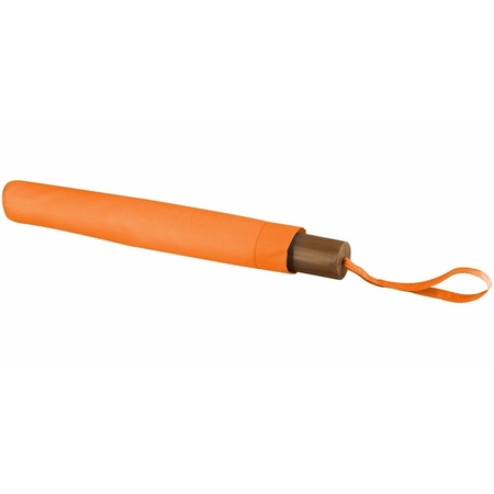 3x Pocket umbrellas orange 93 cm