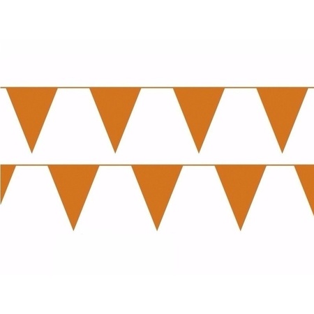 6x oranje WK versiering slinger 10 meter