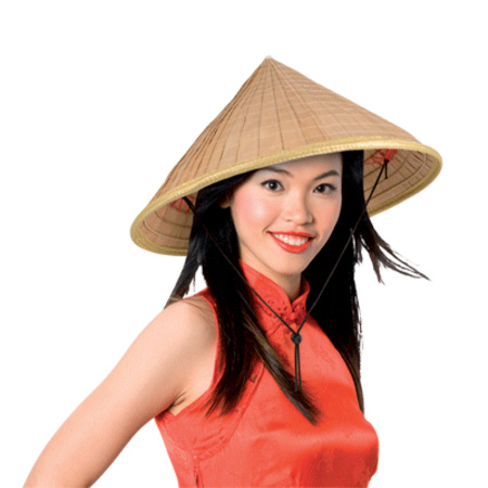 Verkleed Aziatische hoed
