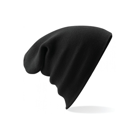Basic winter hat black