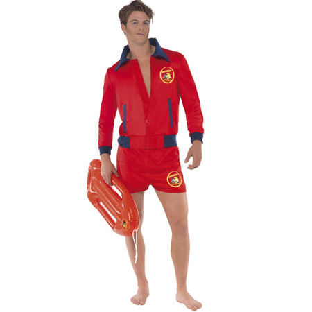 Verkleedkleding Baywatch lifeguard kostuum