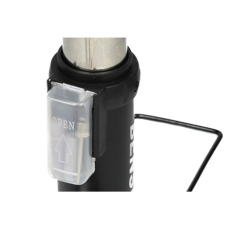 Benson Mini foot pump with pressure gauge - Bicycle/car/ball/air bed - Max: 8 Bar