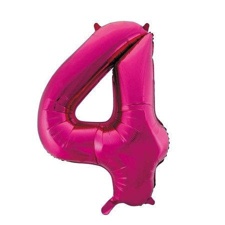 Foil balloon pink 4 