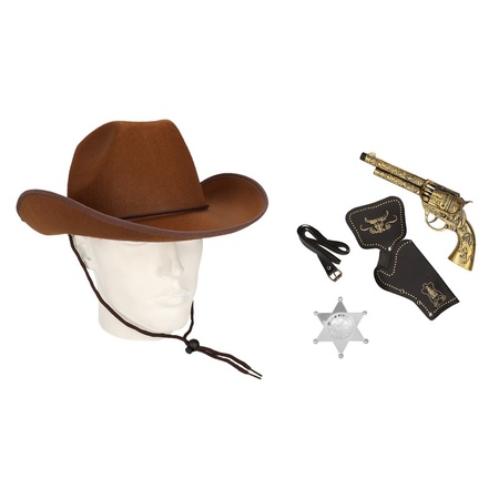 Cowboy accessoirie set for adults