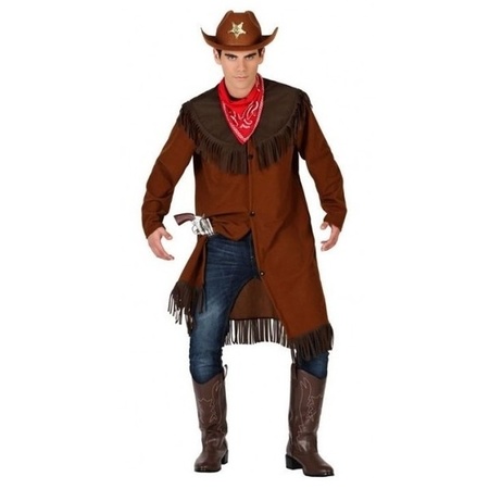 Cowboy costume jacket for men