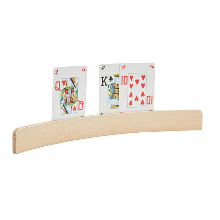 1x Playing cards holders 35 cm